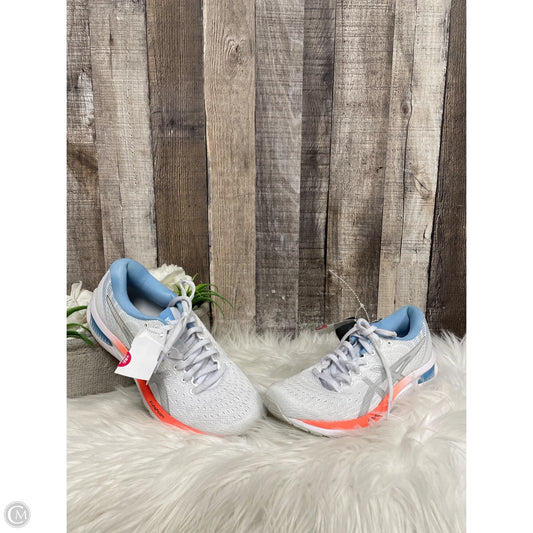 Shoes Athletic By Asics In Blue & Grey, Size: 6
