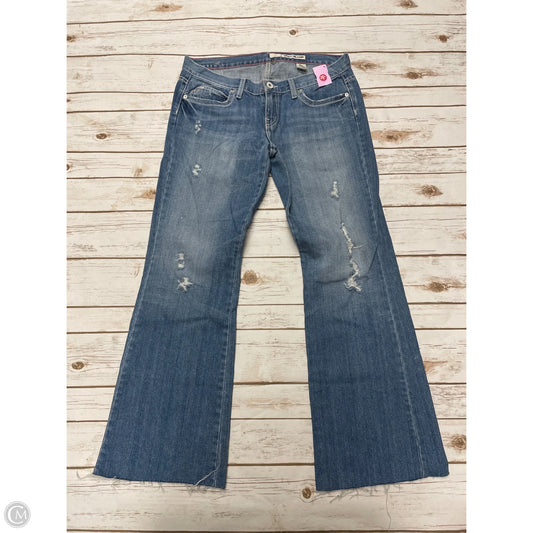 Jeans Boyfriend By Dkny In Blue Denim, Size: 10
