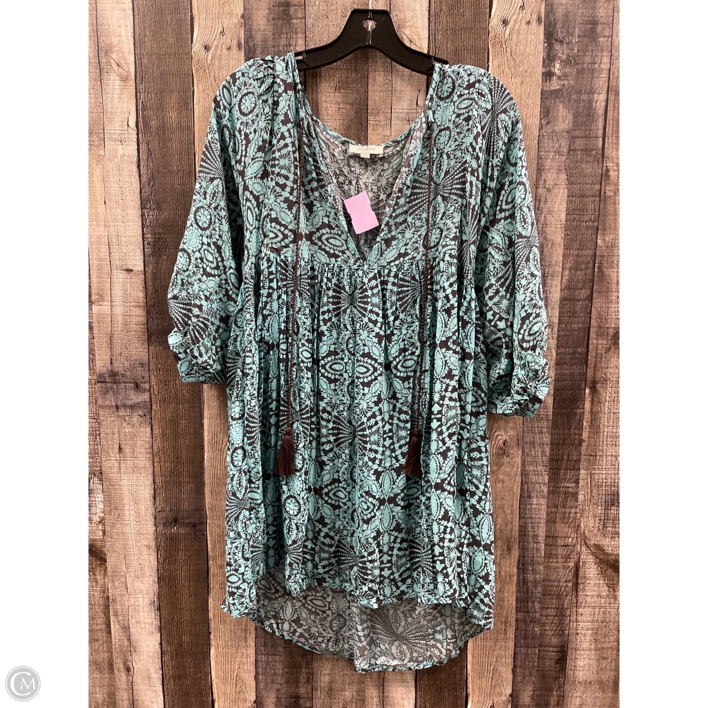 Dress Casual Short By Umgee In Blue, Size: S