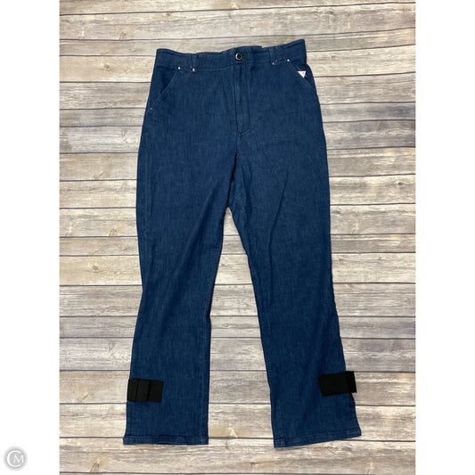 Jeans Straight By Maeve In Blue Denim, Size: 14