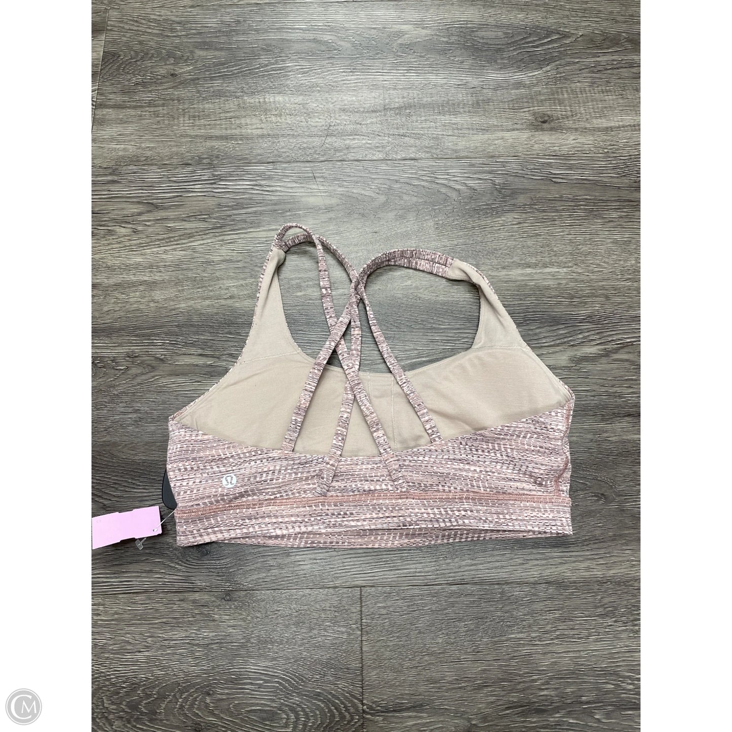 Athletic Bra By Lululemon In Pink, Size: 12