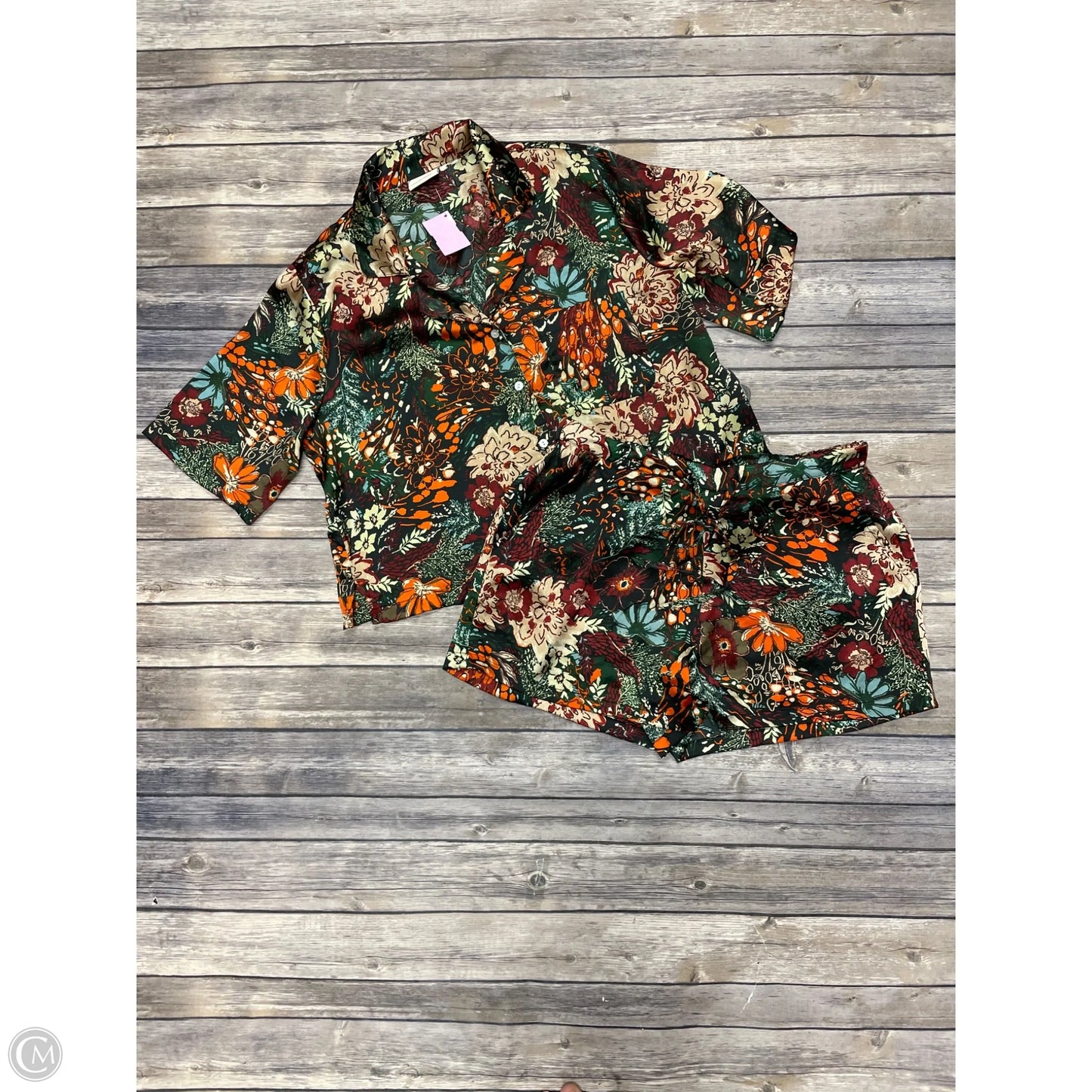 Shorts Set By Rachel Zoe In Floral Print, Size: S