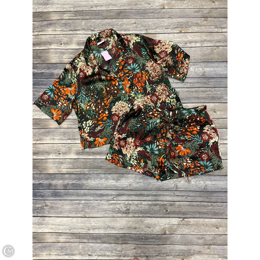 Shorts Set By Rachel Zoe In Floral Print, Size: S