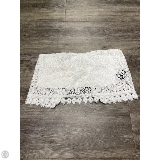 Top Sleeveless By Esley In White, Size: M
