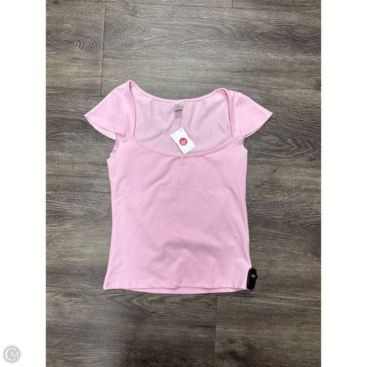 Top Sleeveless By Cmf In Pink, Size: M