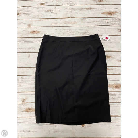 Skirt Midi By Ann Taylor In Black, Size: 10