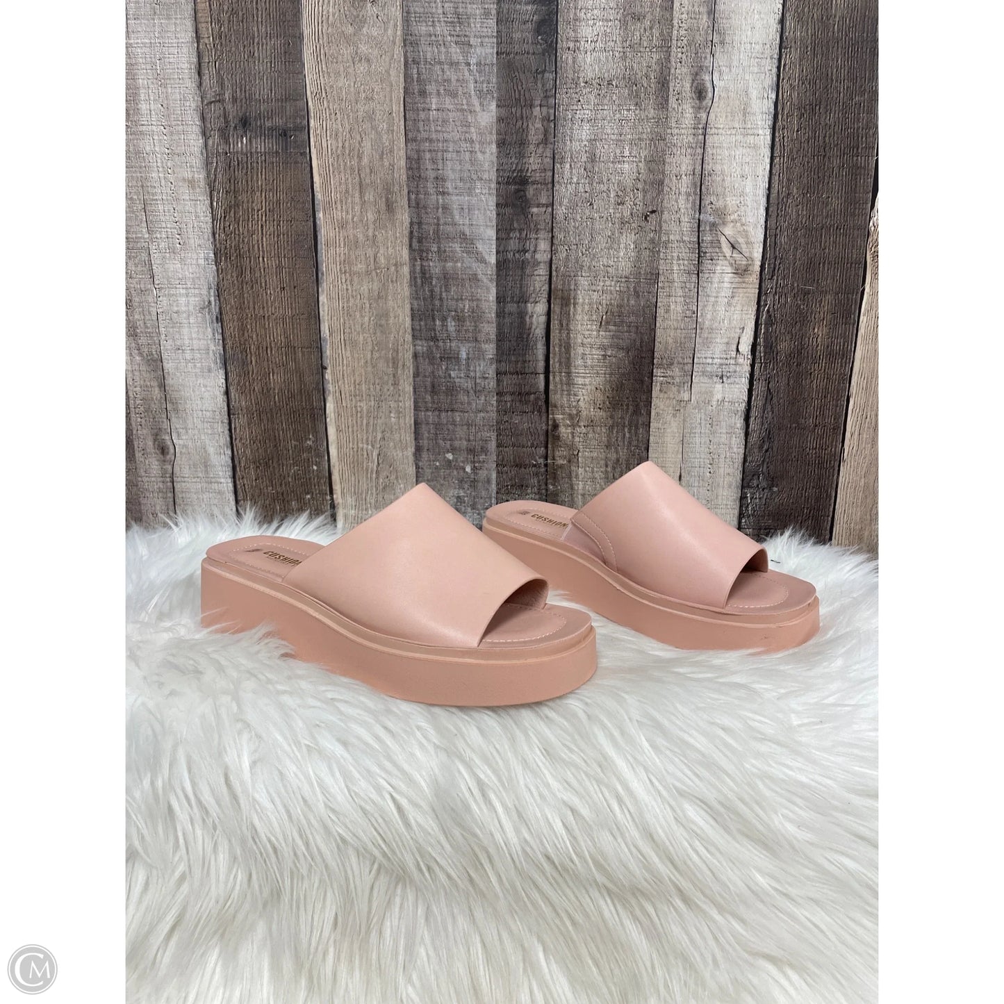 Sandals Flats By Cushionaire In Pink, Size: 8.5