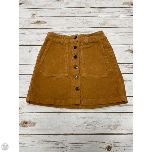 Skirt Mini & Short By Wild Fable In Tan, Size: 2