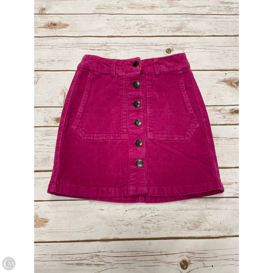 Skirt Mini & Short By Wild Fable In Pink, Size: 0