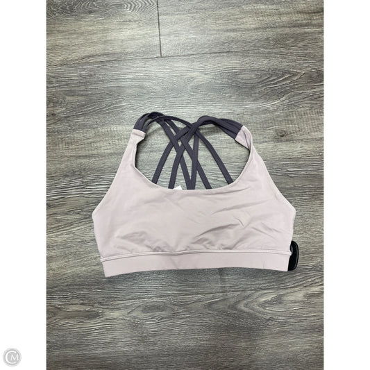 Athletic Bra By Lululemon In Mauve, Size: 6