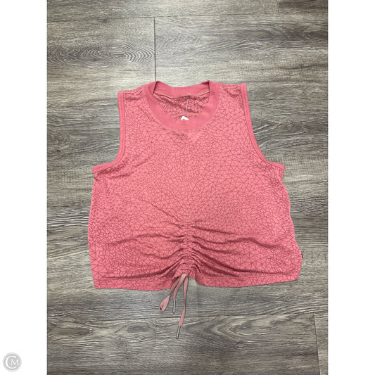 Athletic Tank Top By Lululemon In Pink, Size: 6