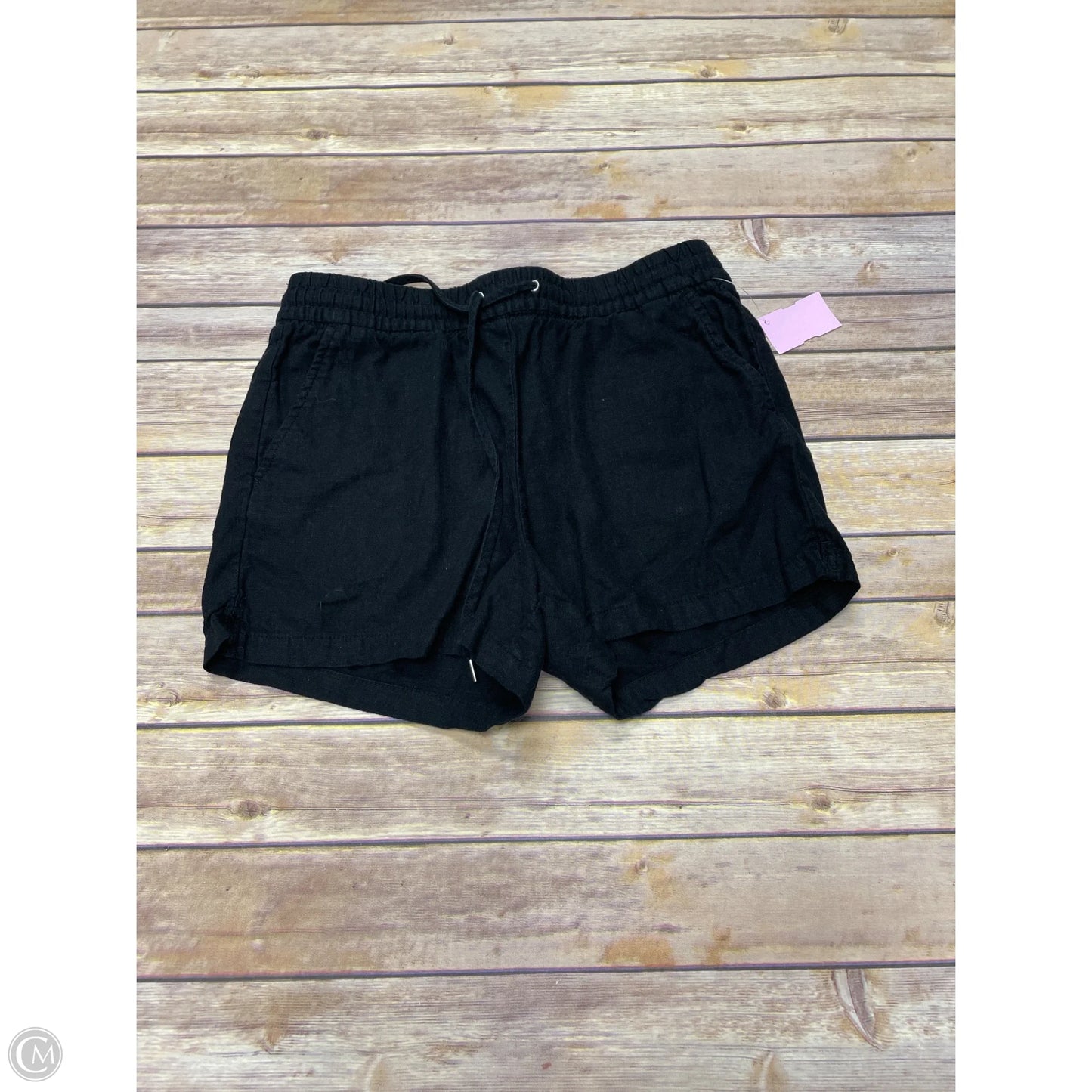 Athletic Top Short Sleeve By Adidas In Black, Size: S