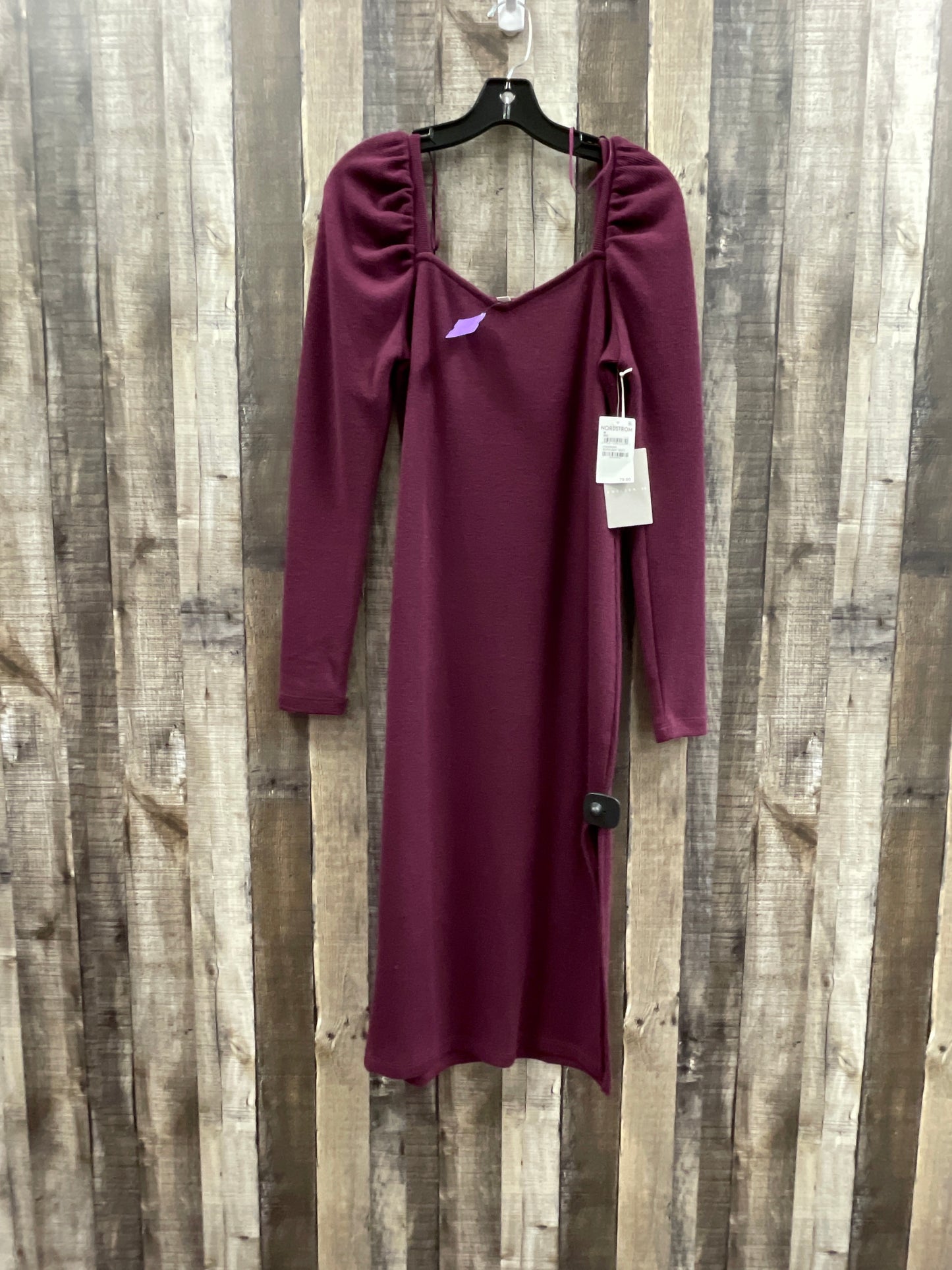 Purple Dress Casual Midi Chelsea 28, Size M