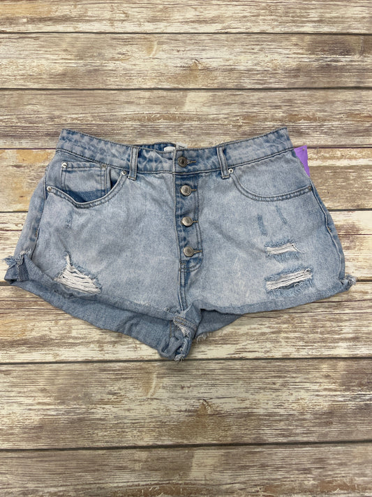 Shorts By Forever 21 In Blue Denim, Size: 10