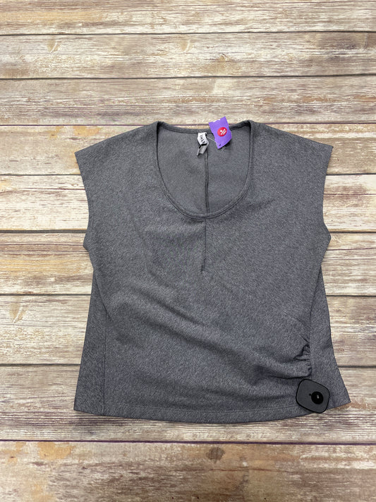 Grey Athletic Top Short Sleeve Athleta, Size M