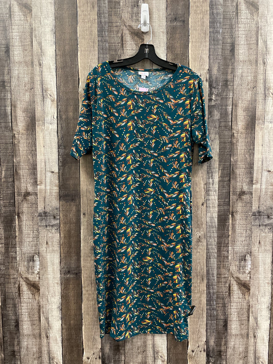 Green Dress Casual Short Lularoe, Size Xl