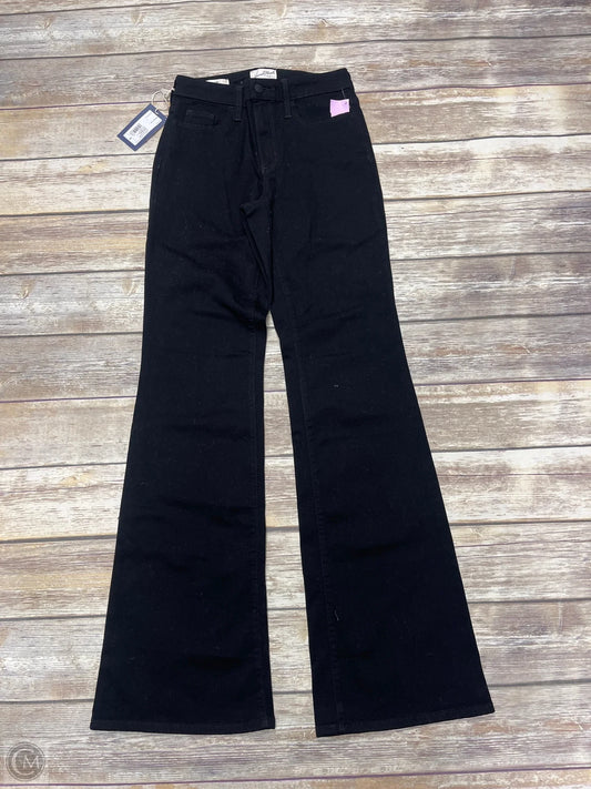 Jeans Flared By Universal Thread In Black Denim, Size: 0