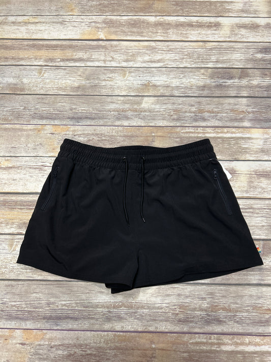 Black Athletic Shorts Cme, Size Xl