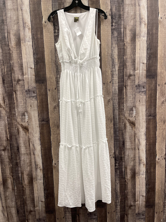 Dress Casual Maxi By Taylor In White, Size: S