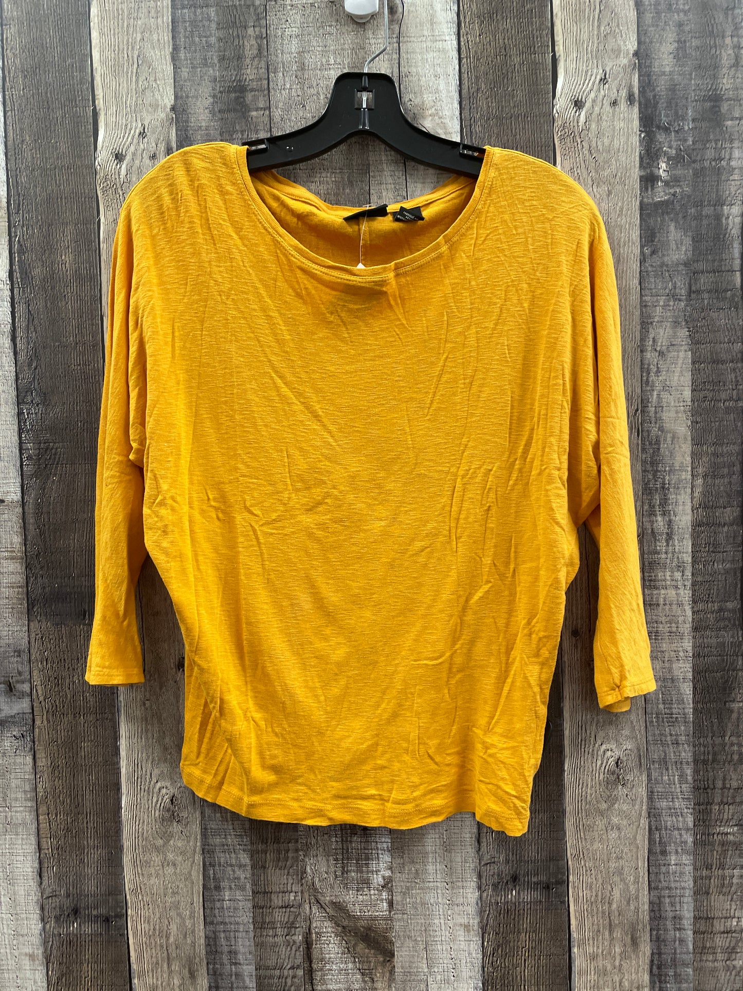 Top Long Sleeve By Rachel Zoe In Yellow, Size: Xs