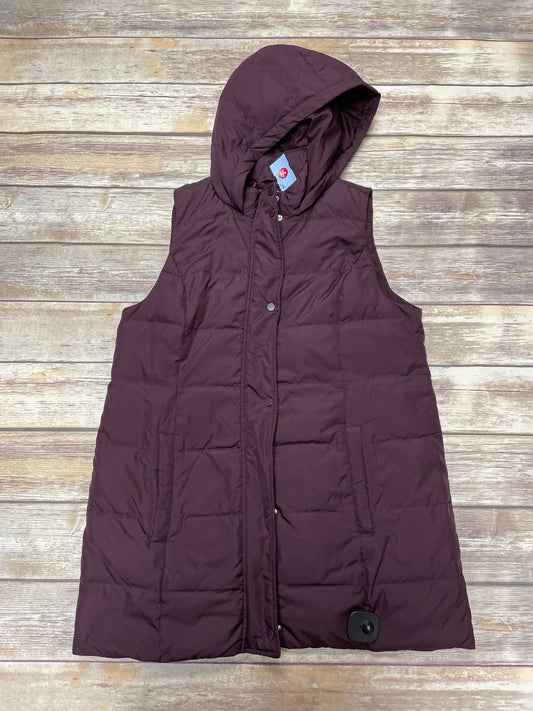 Vest Puffer & Quilted By J. Jill In Purple, Size: M