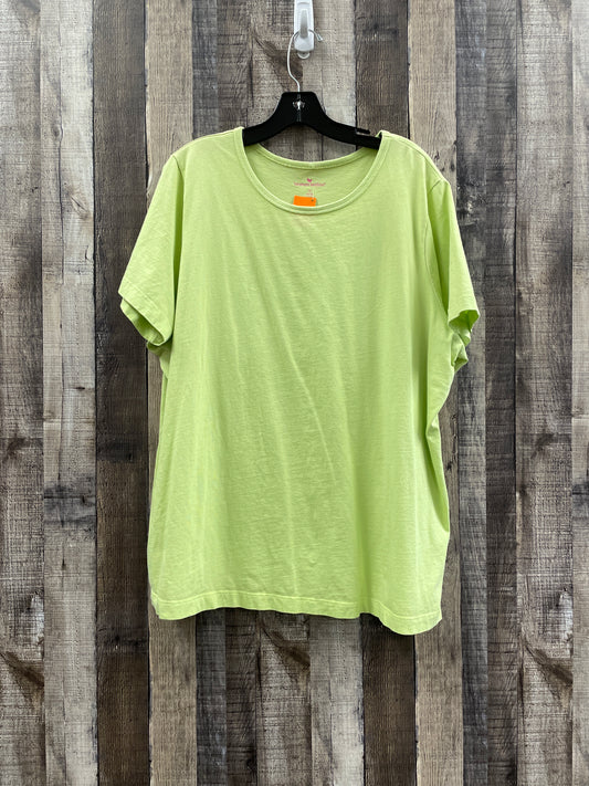 Top Short Sleeve By Woman Within  Size: 2x