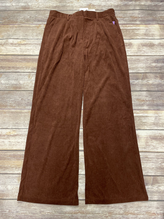 Pants Corduroy By Cme In Brown, Size: Xl