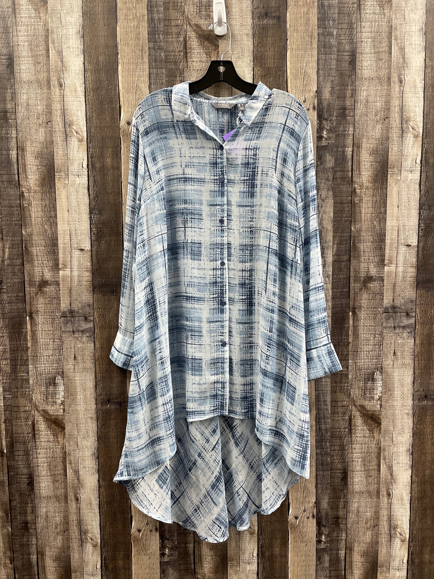 Tunic Long Sleeve By Lisa Rinna  Size: M