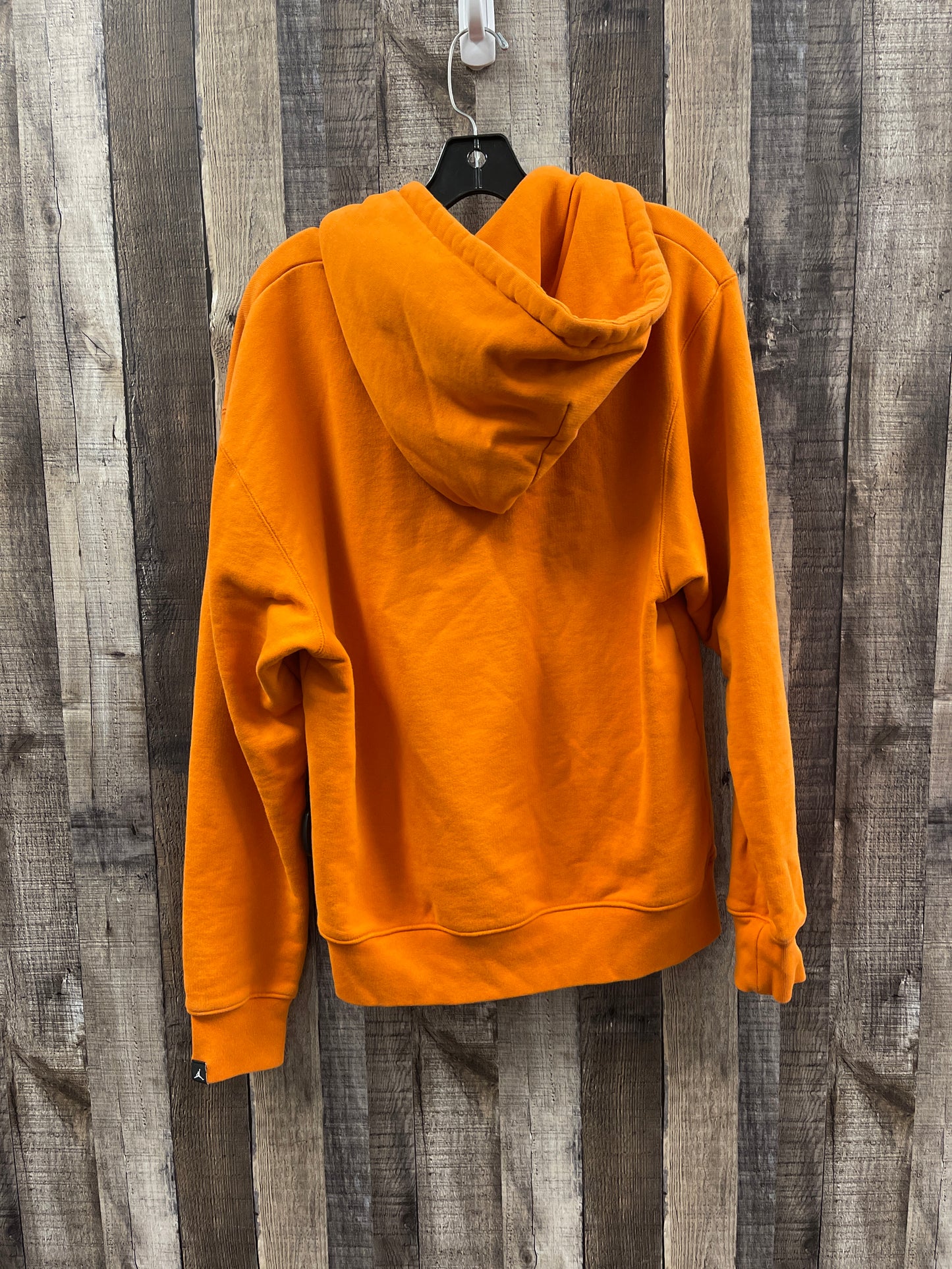 Orange Athletic Sweatshirt Hoodie Jordan, Size S