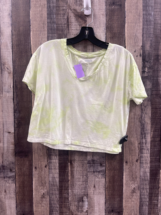 Tie Dye Print Top Short Sleeve Old Navy, Size S