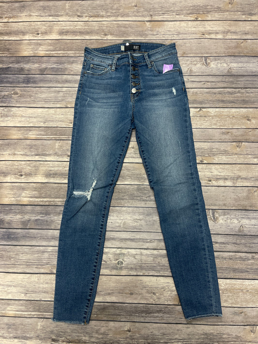 Jeans Skinny By Kut In Blue Denim, Size: 0