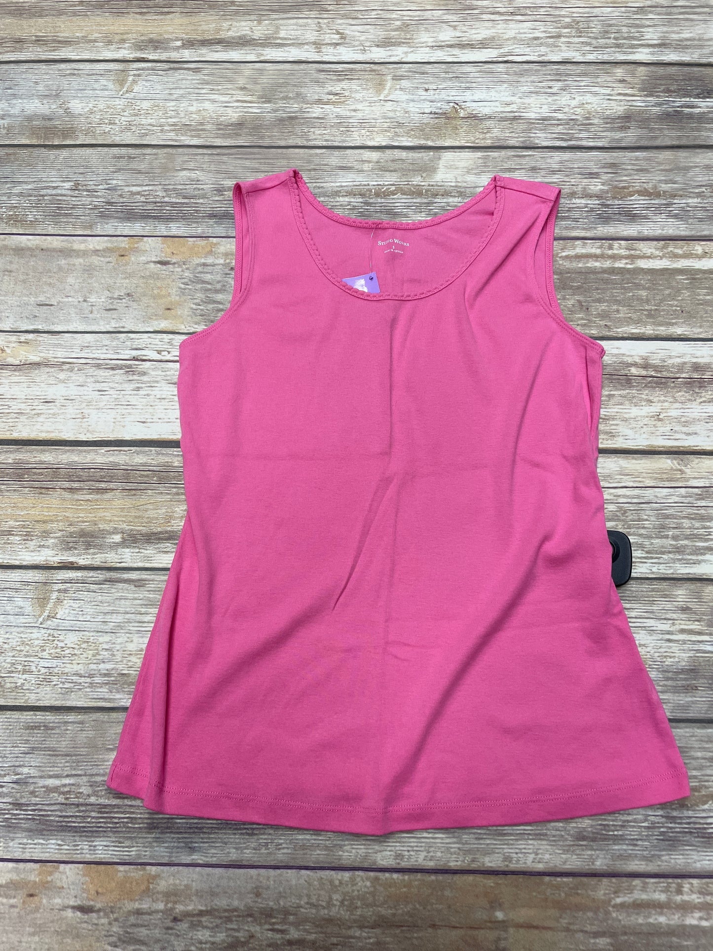 Pink Top Sleeveless Studio Works, Size S