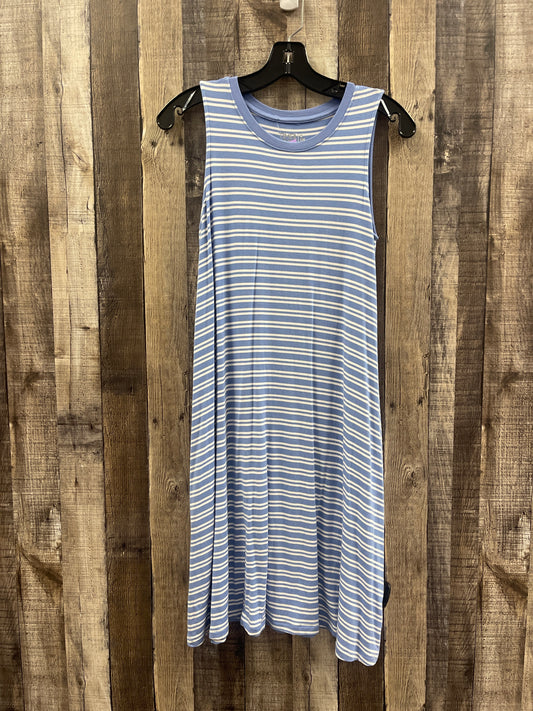 Striped Pattern Dress Casual Maxi Time And Tru, Size S