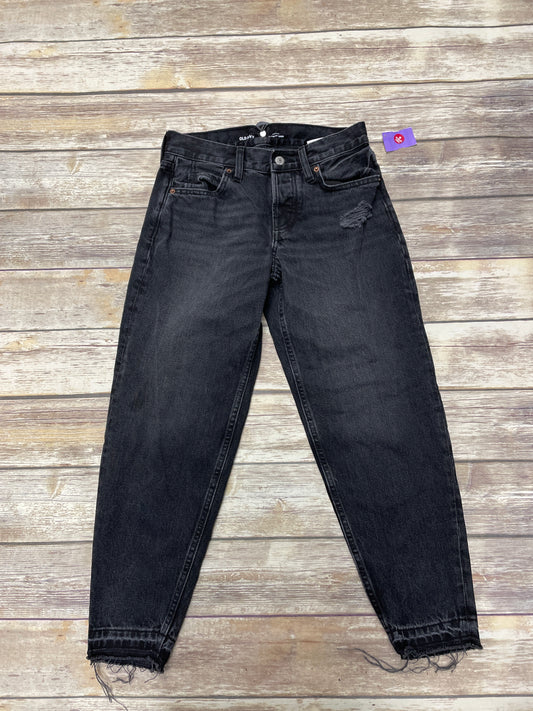 Jeans Skinny By Old Navy In Black Denim, Size: 0