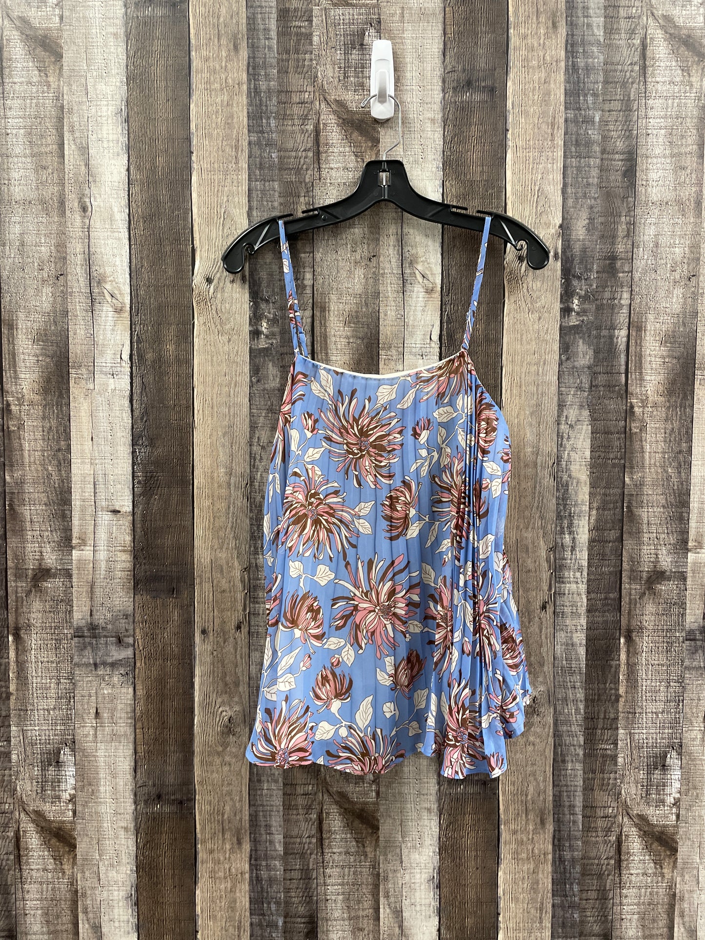 Floral Print Top Sleeveless Ellison, Size M