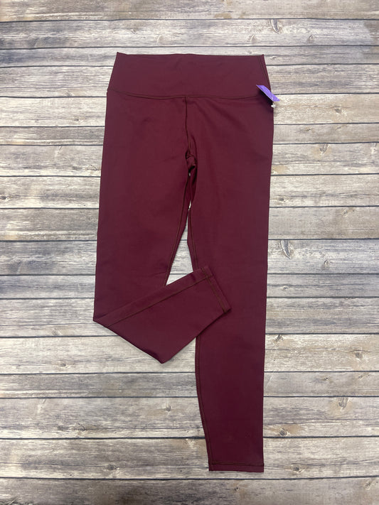 Purple Athletic Leggings Fabletics, Size L