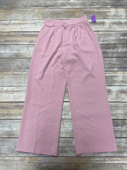 Pants Wide Leg By Cme In Pink, Size: 14