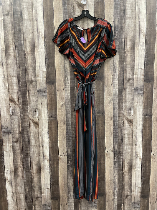 Striped Pattern Jumpsuit Maurices, Size M