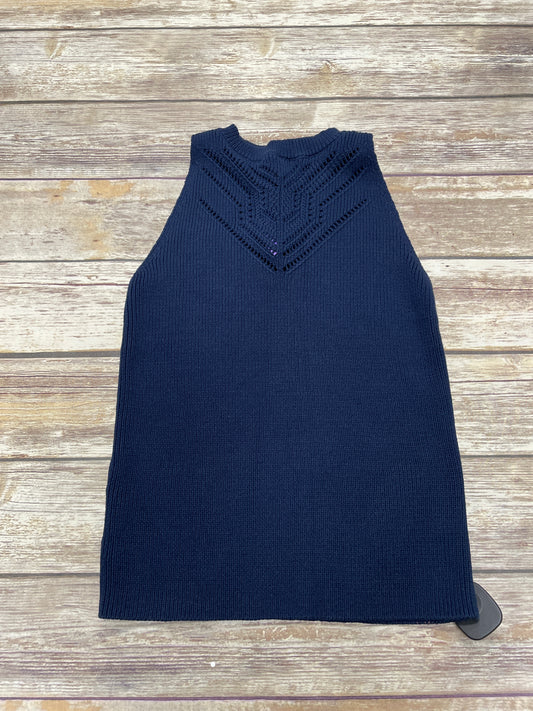 Blue Top Sleeveless Loft, Size S