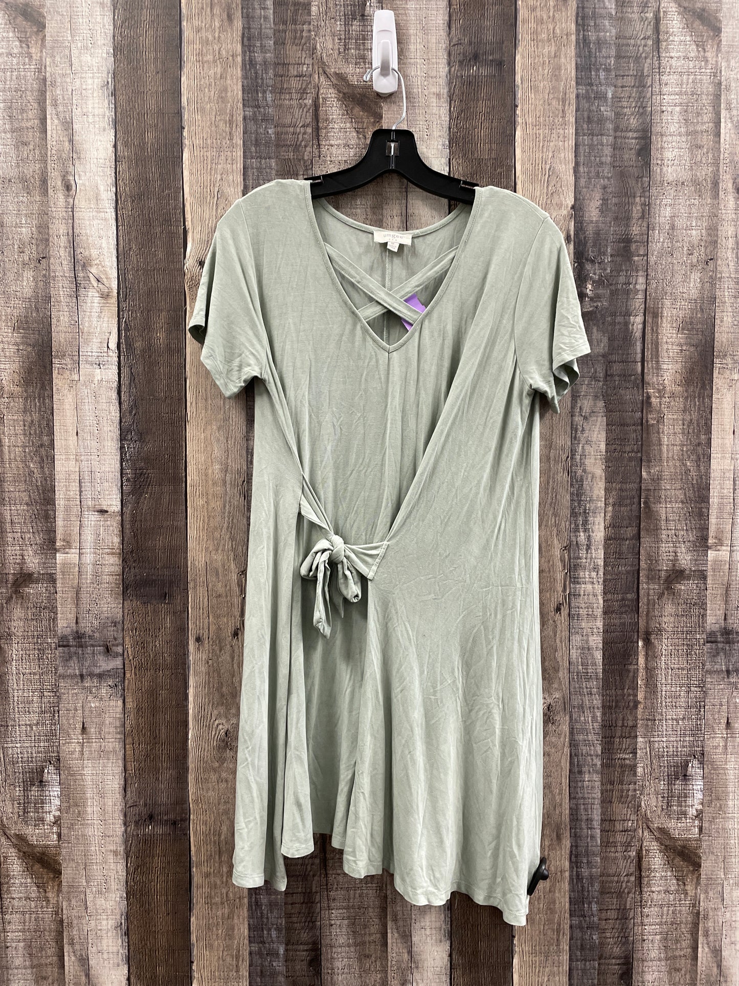 Green Dress Casual Short Umgee, Size M