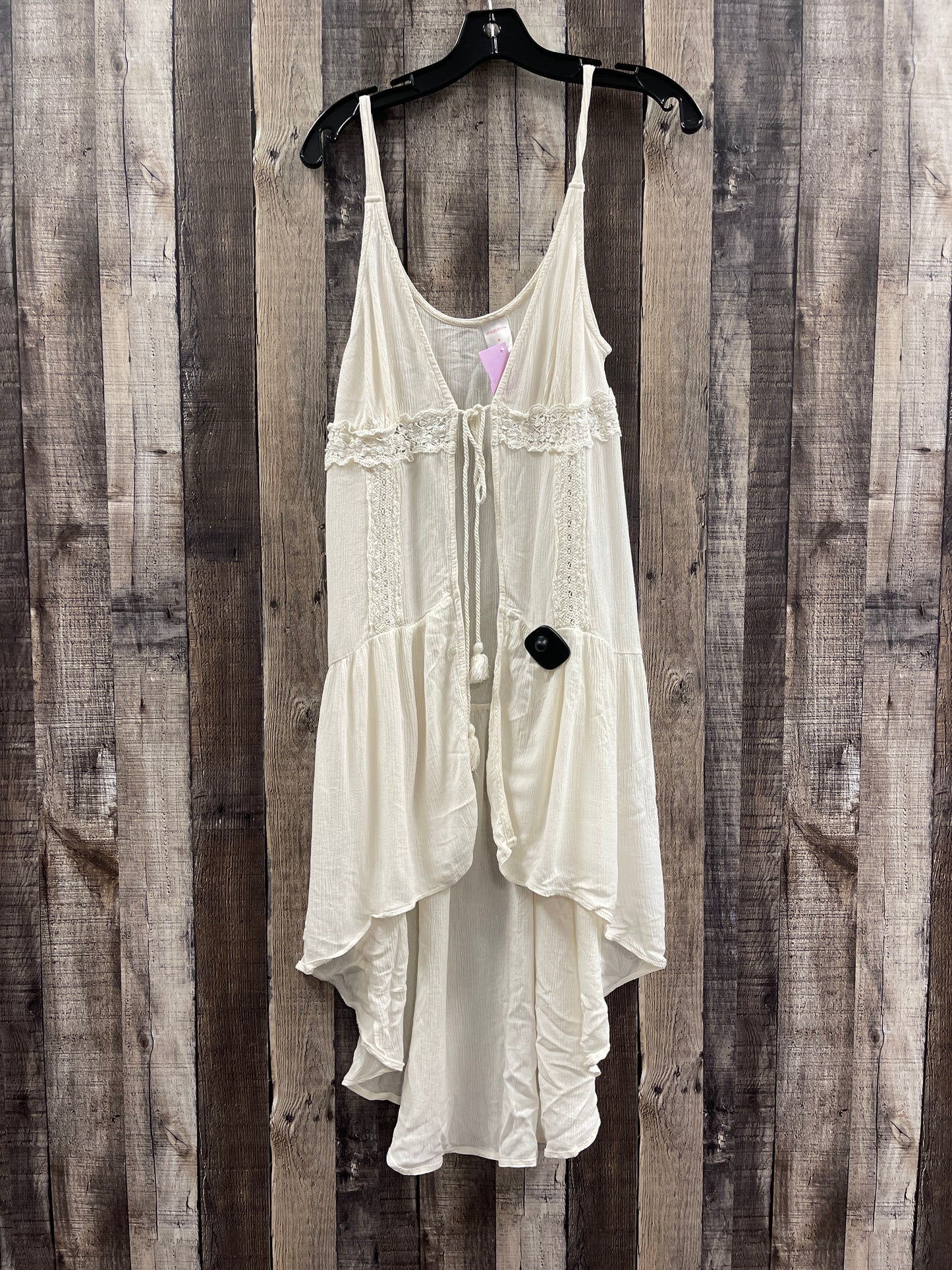 Cream Swimwear Cover-up Xhilaration, Size M