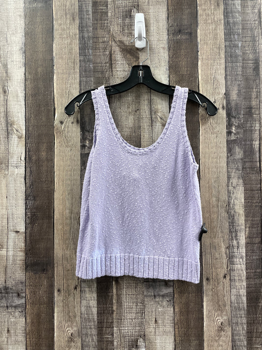 Purple Top Sleeveless Loft, Size Petite   Xs