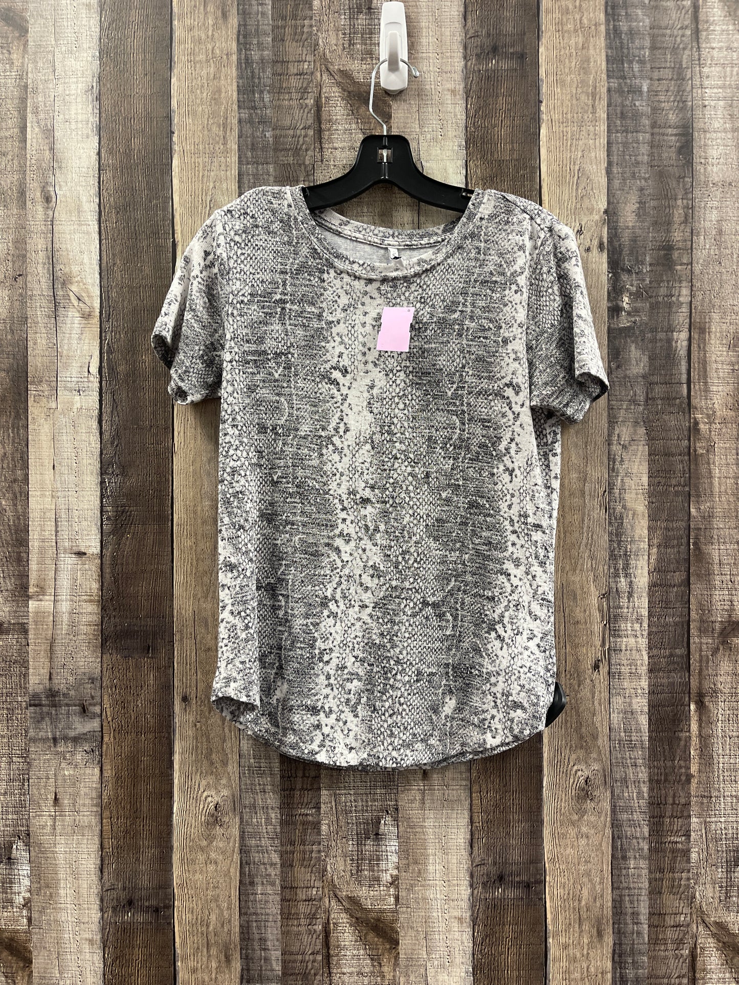 Grey Top Short Sleeve Z Supply, Size Xs