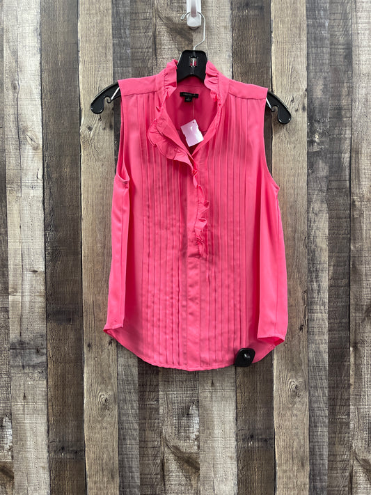 Pink Top Sleeveless Ann Taylor, Size Xs