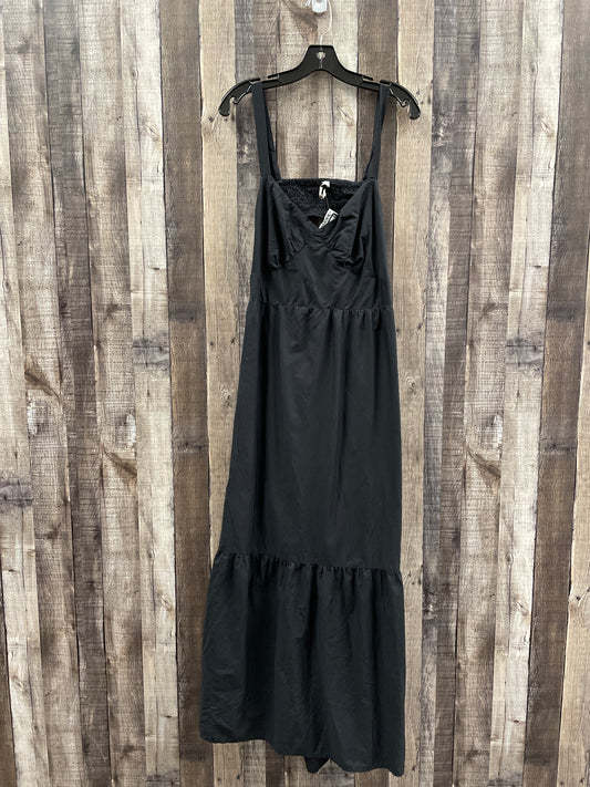 Black Dress Casual Maxi Loft, Size Xl