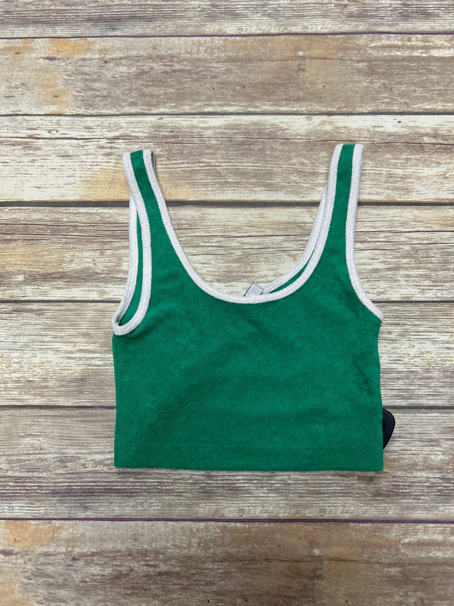 Green Top Sleeveless Divided, Size S