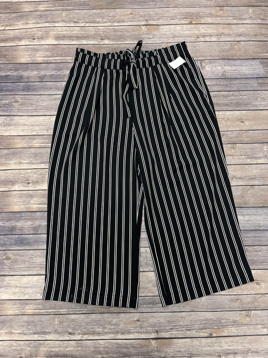 Pants Wide Leg By Dr2 In Striped Pattern, Size: Xl