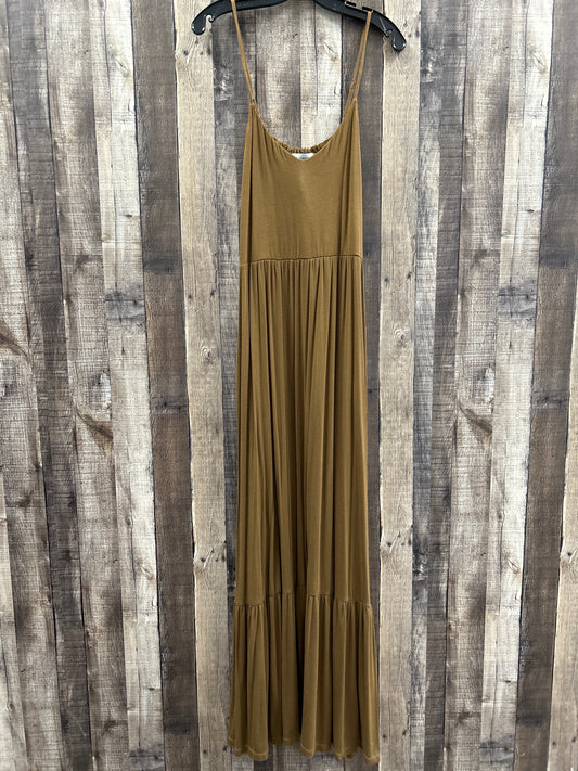 Dress Casual Maxi By Evereve In Green, Size: L