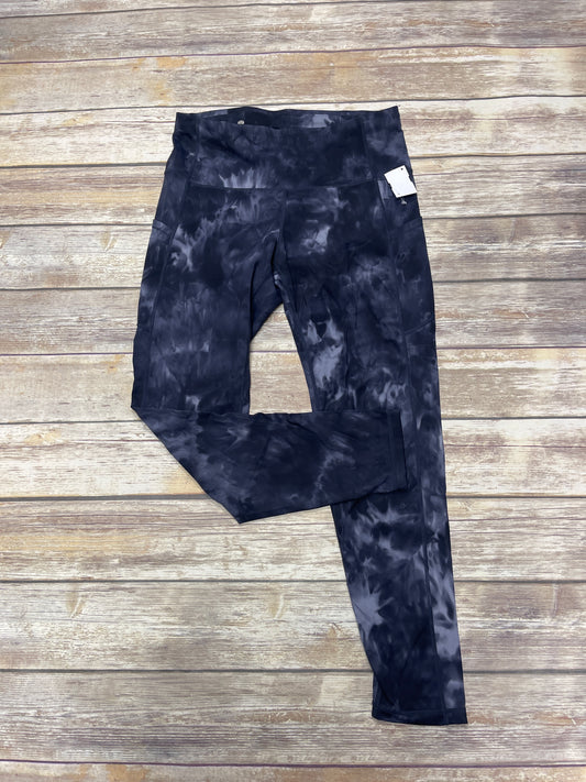 Athletic Leggings By Cmf In Tie Dye Print, Size: Xl