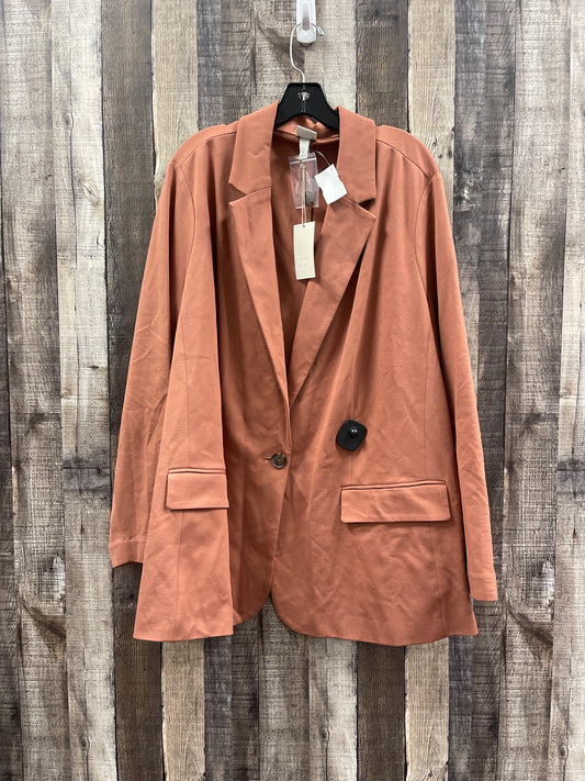 Brown Blazer A New Day, Size 3x